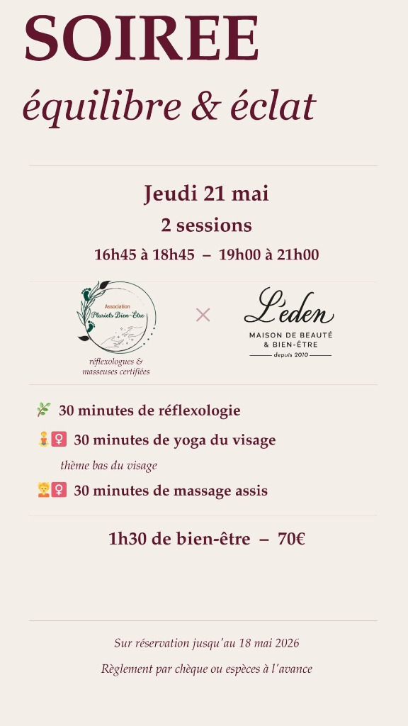 illustration Soirée Eclat & Equilibre - 21 mai