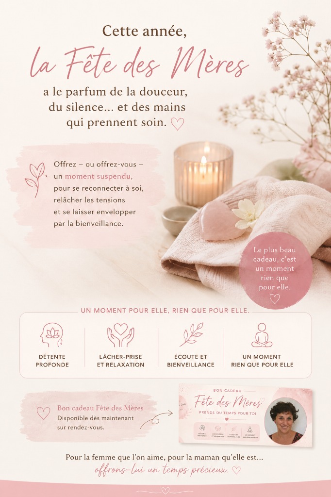 illustration Un massage pour la maman que j'aime !