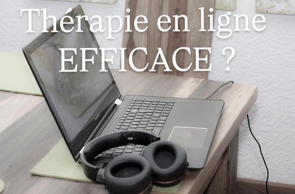 illustration Thérapie en ligne (efficacité)