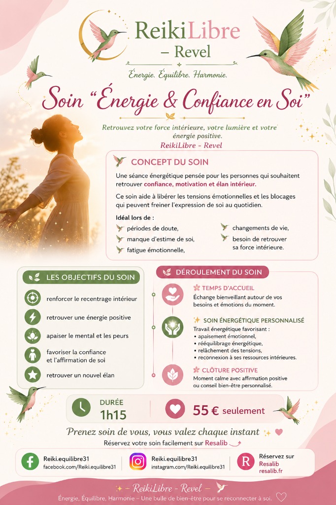 illustration Soin “Énergie & Confiance en Soi”