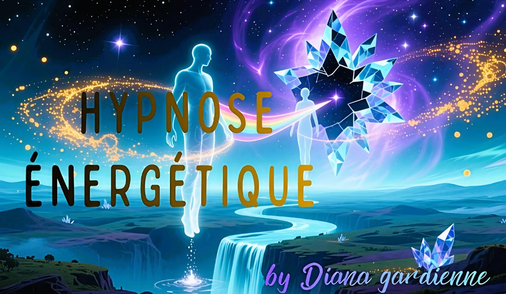 illustration Hypnose Énergétique by Diana gardienne