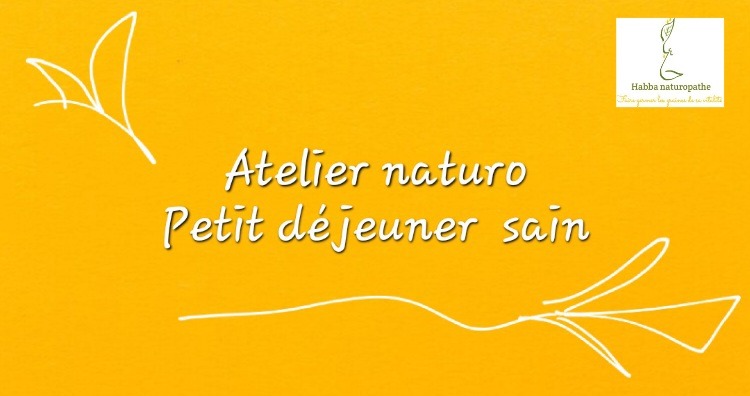 illustration Atelier "petit-déjeuner sain"