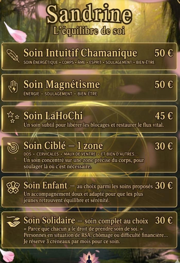 illustration Soin intuitif chamanique, magnetisme, LaHoChi