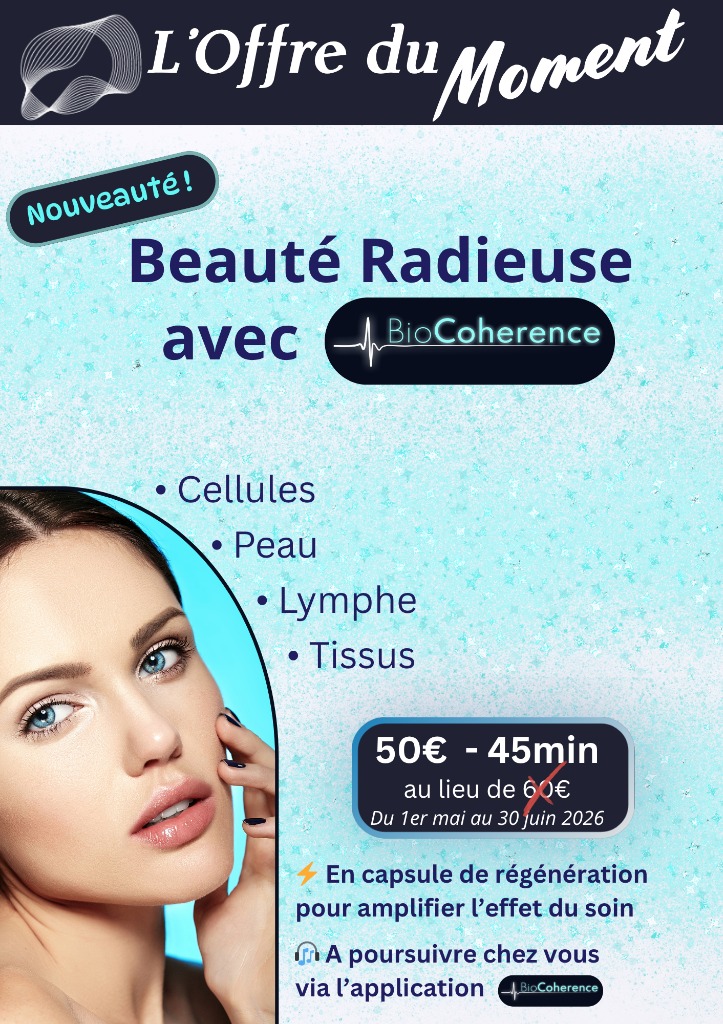 illustration Rituel Beauté : approche fréquentielle avec  BioCoherence