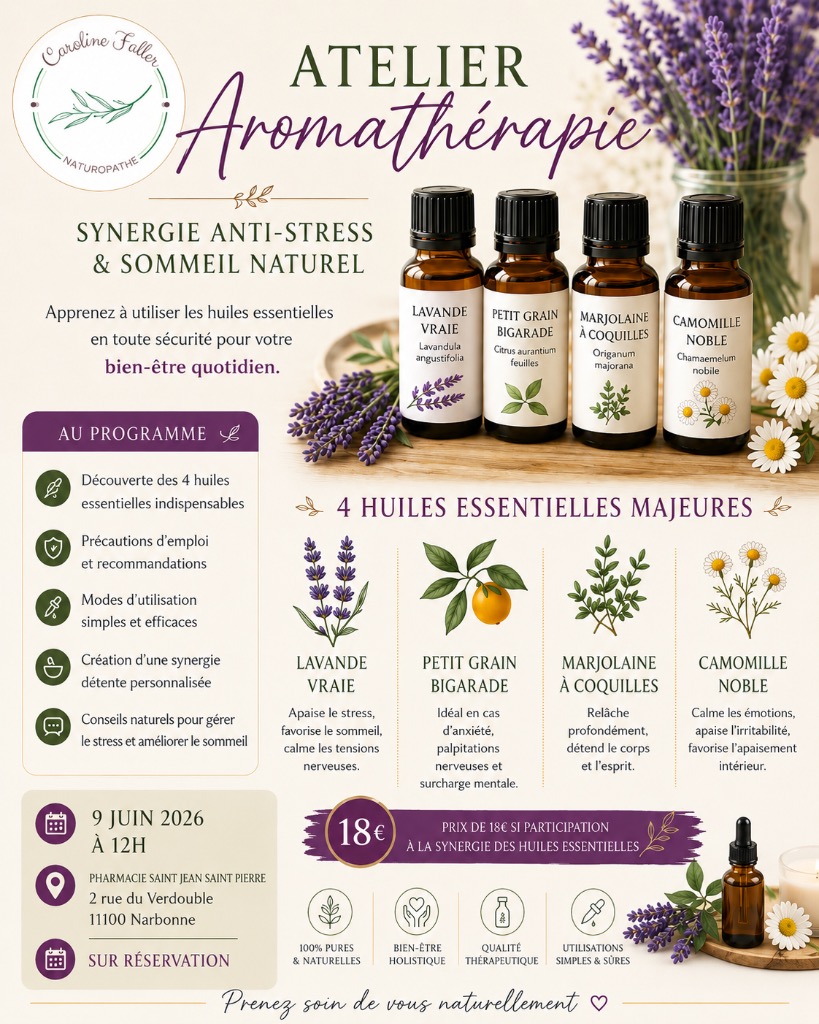 illustration Aromathérapie troubles du sommeil