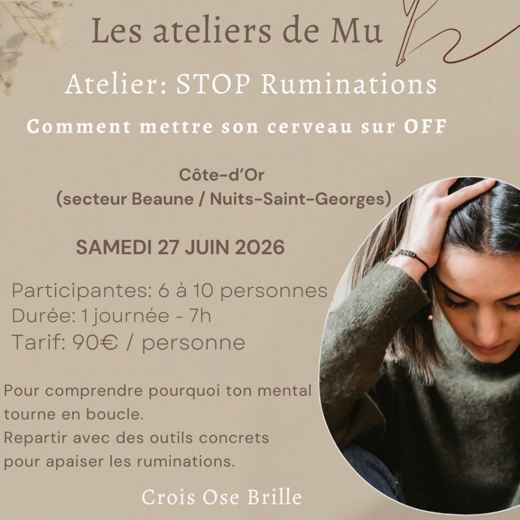 illustration ATELIER STOP RUMINATIONS