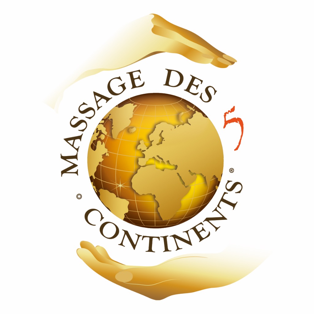 illustration Massage de 5 continents