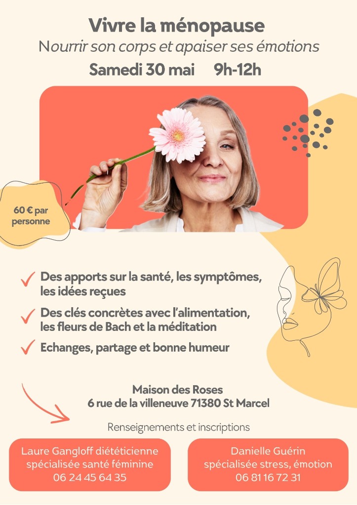 illustration Vivre la ménopause