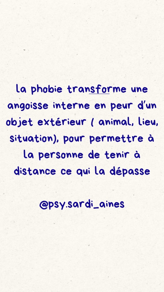 illustration La peur vs là phobie