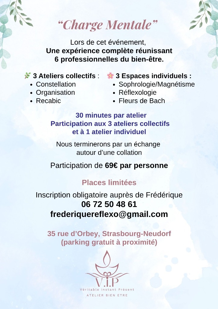 illustration Charge Mentale - Traitement ViP
