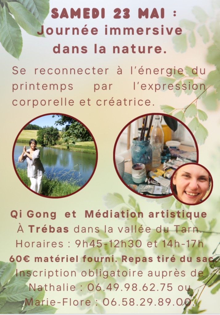 illustration QI gong et médiation artistique