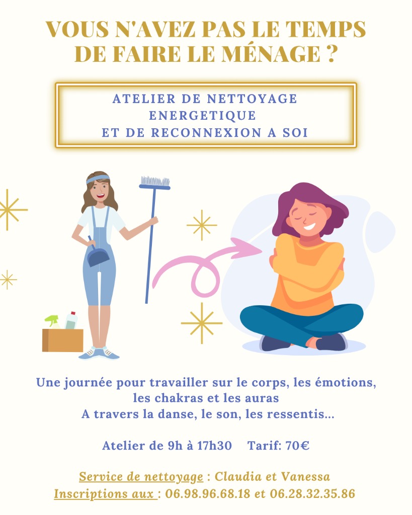 illustration Nettoyage énergétique et reconnexion à soi: 7 juin à Mutzig chez LUNITUDE