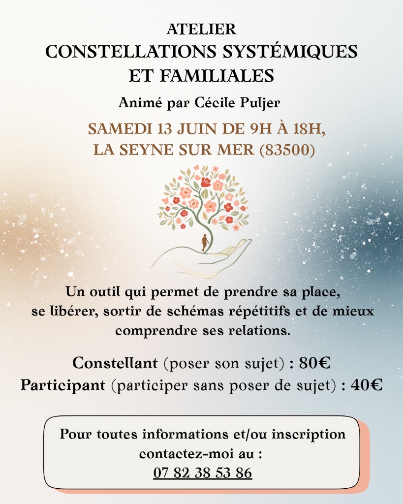 illustration Reprendre sa juste place - Journée de constellations systémiques et familiales