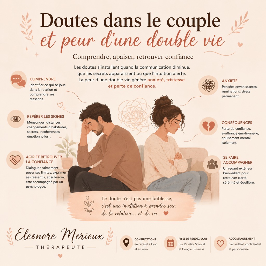illustration Doutes dans le couple et peur d’une double vie : quand l’angoisse s’installe