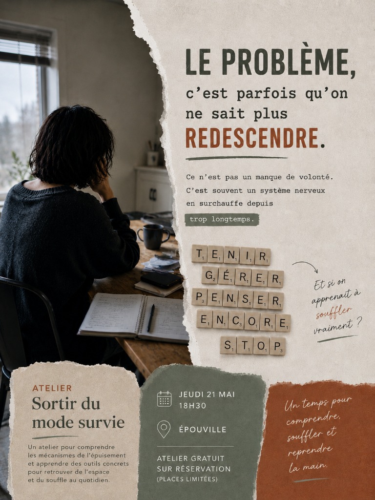 illustration Et si le problème… c’était de ne plus réussir à redescendre ?