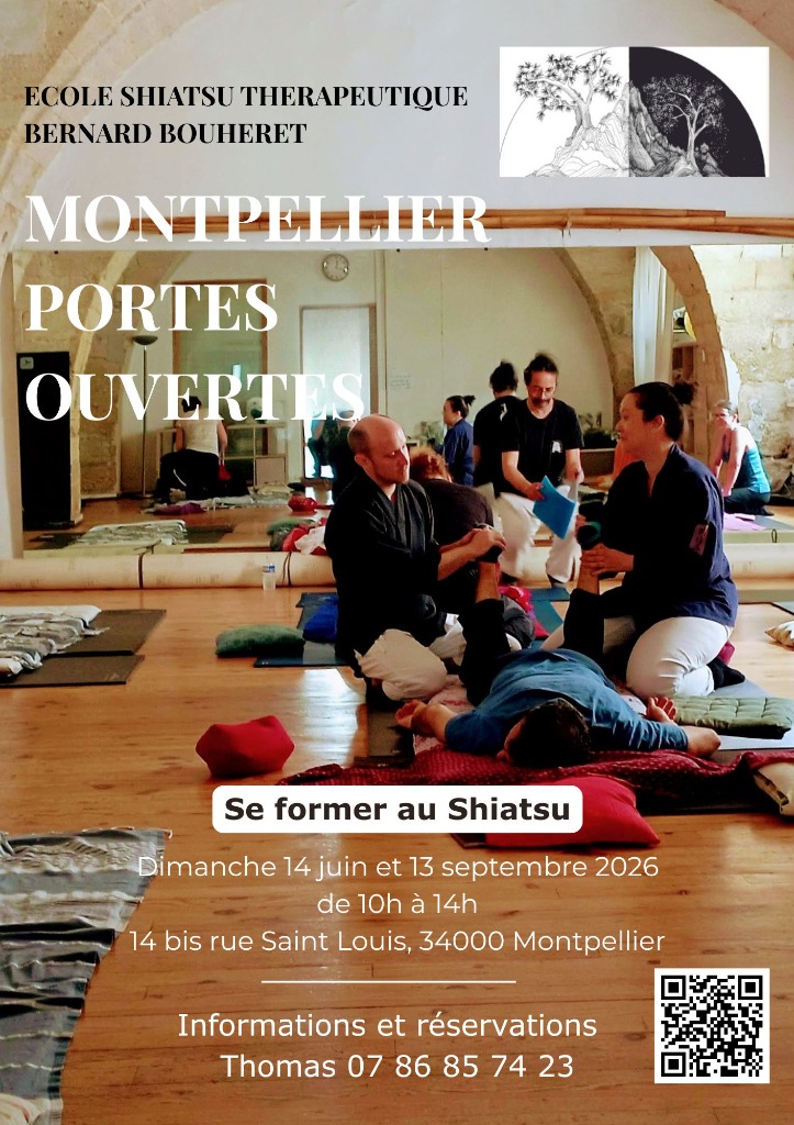 illustration Journées internationales du Shiatsu : Portes ouvertes - Découvrir le shiatsu le 14 juin de 10h à 14h
