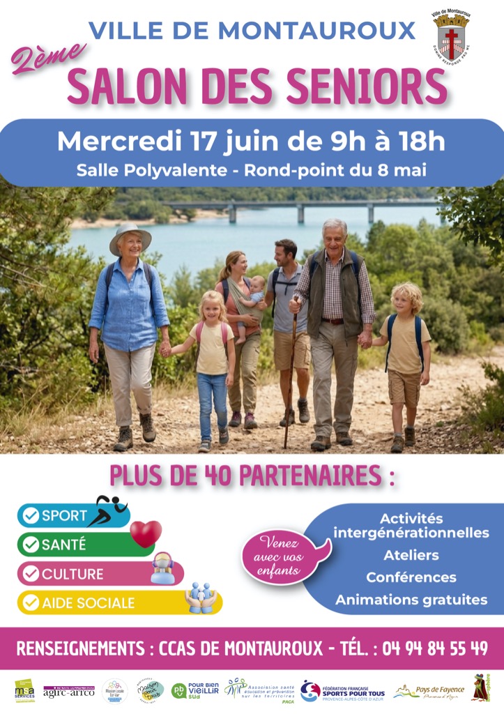 illustration Salon des seniors Mercredi 17 juin Montauroux