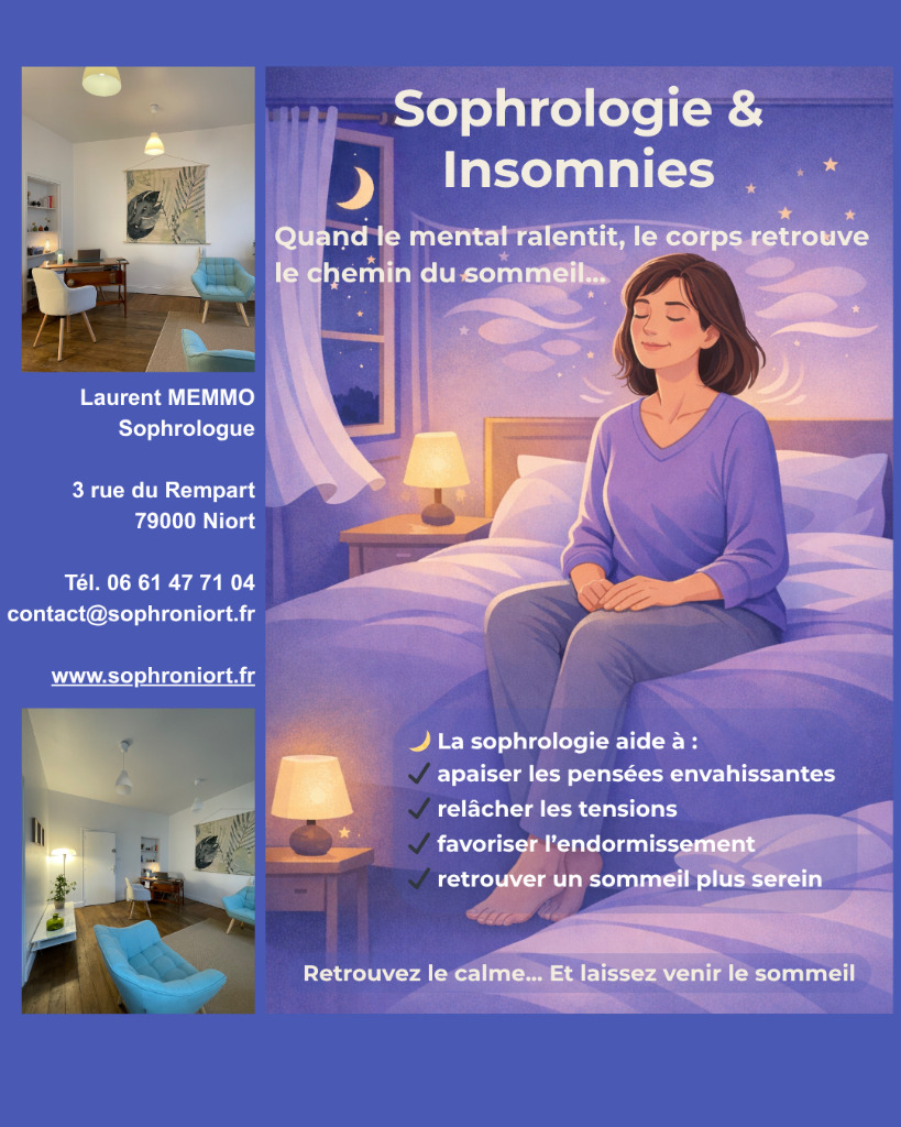 illustration Sophrologie et Insomnies