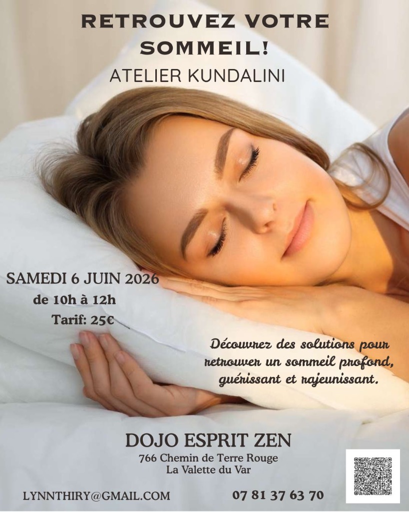illustration Atelier Kundalini: Retrouvez votre sommeil!!!