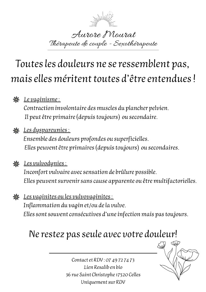 illustration « Toutes les douleurs ne se ressemblent pas, mais elles méritent toutes d'être entendues ! »
