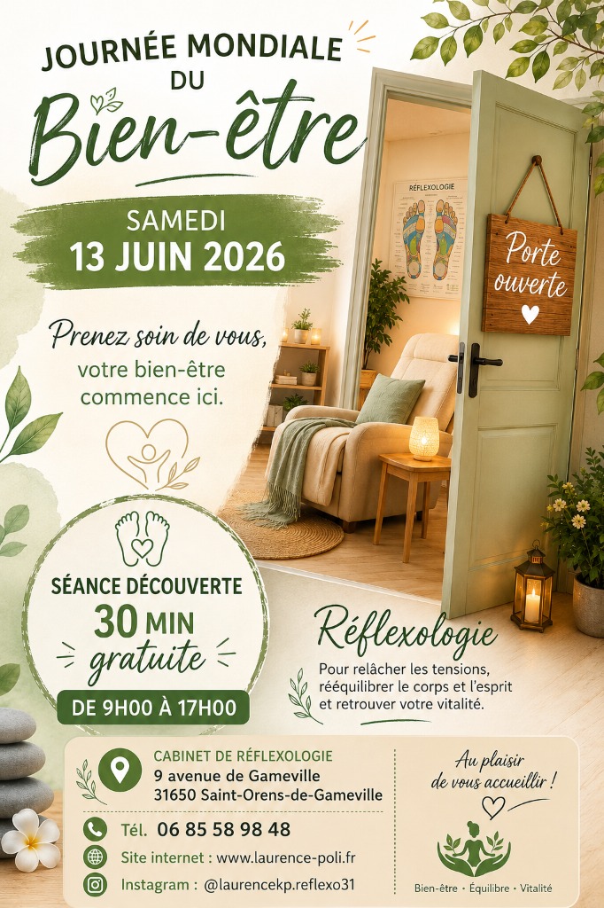 illustration Journée Mondiale du Bien-être Samedi 13 juin 2026