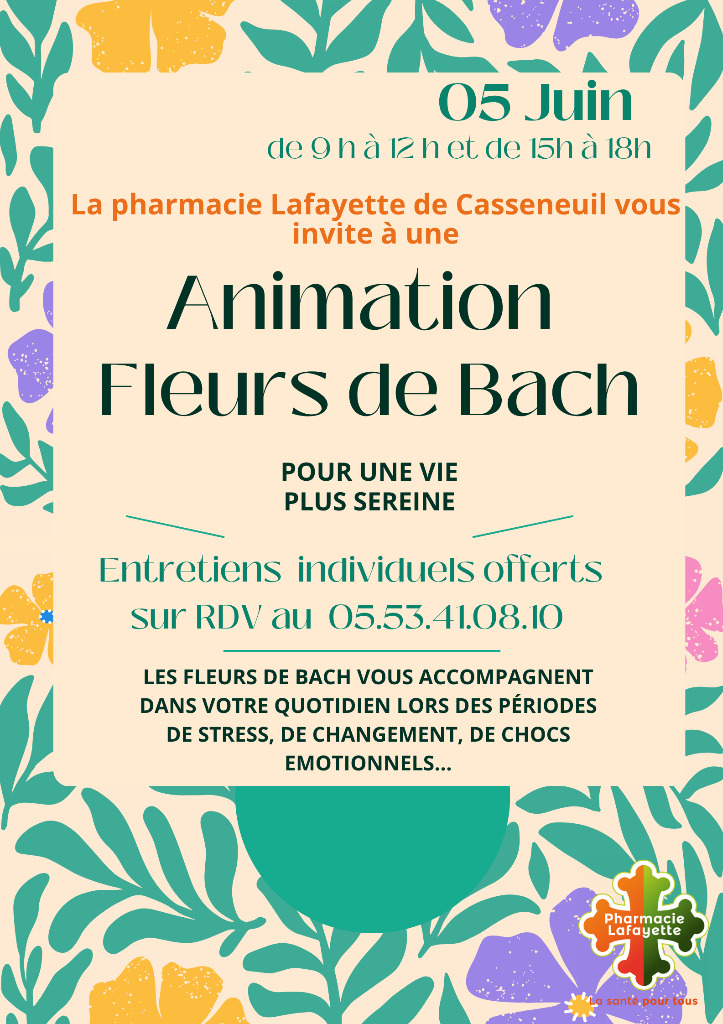 illustration Animation Fleurs de Bach