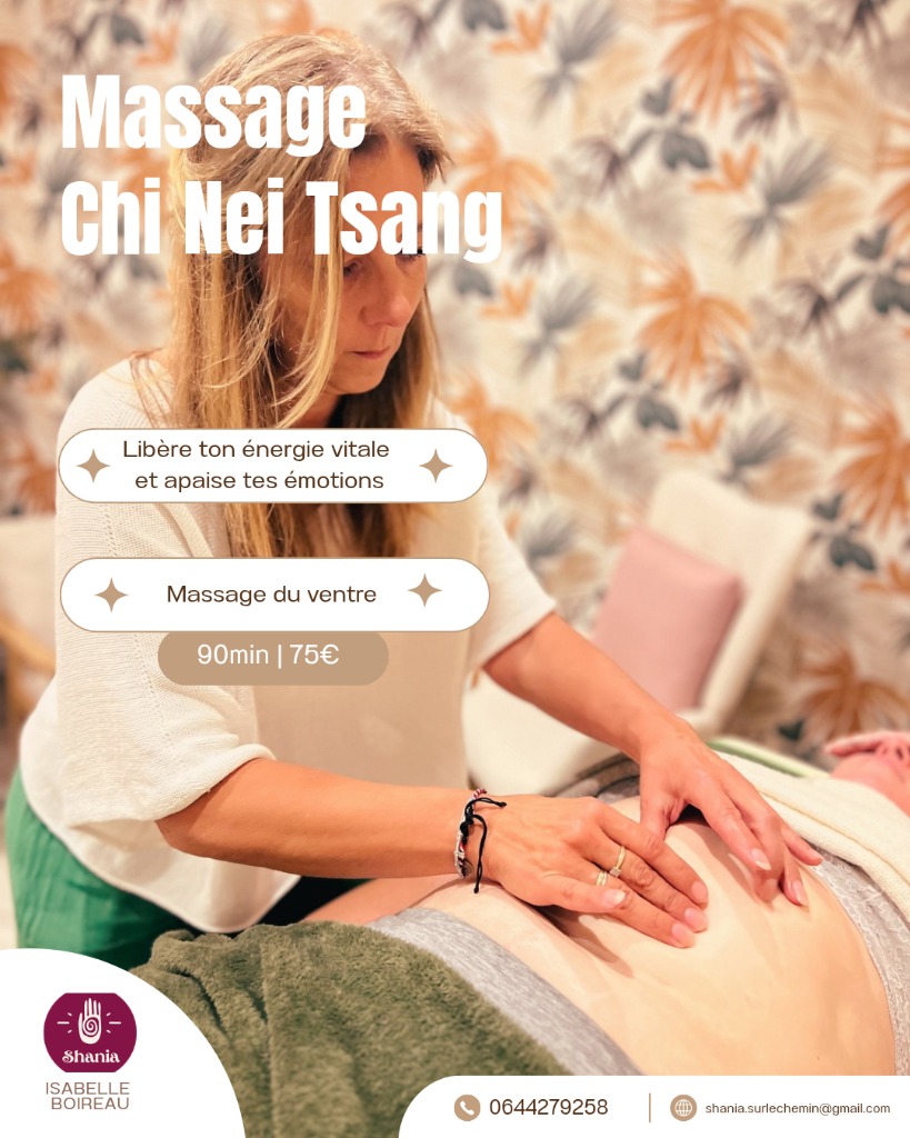 illustration Massage Chi Nei Tsang