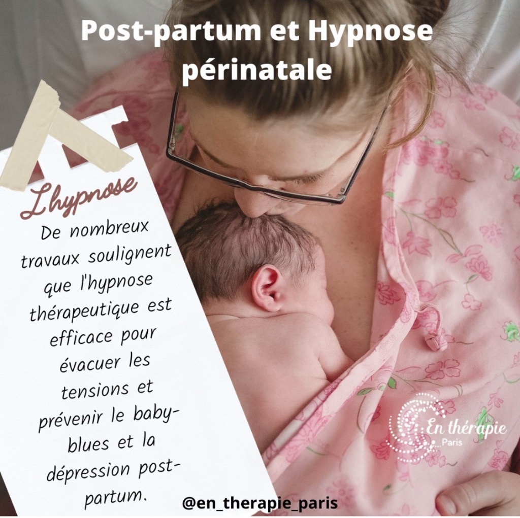 illustration Post Partum et hypnose/EMDR périnatale
