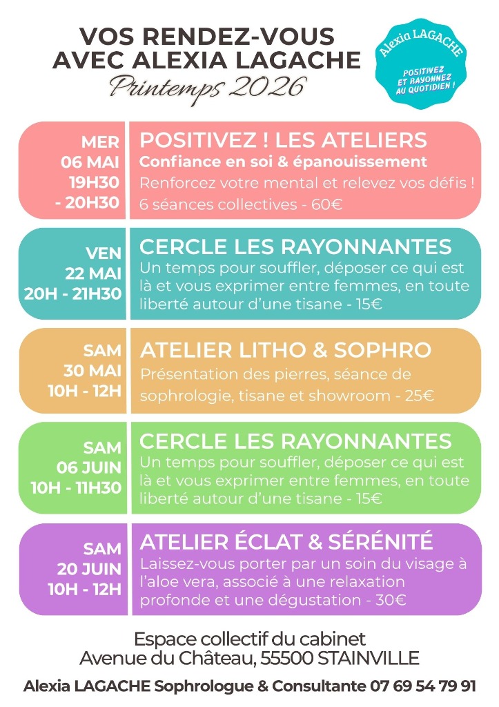 illustration Vos ateliers bien-être !