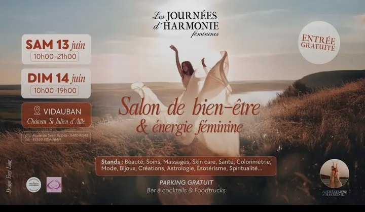 illustration Les journées harmonie salon bien-être Vidauban