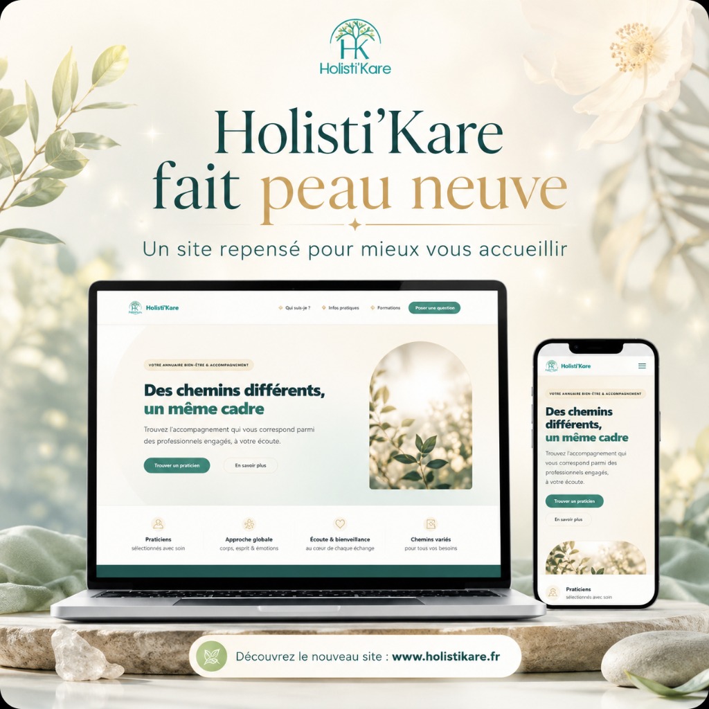 illustration Holisti’Kare fait peau neuve pour mieux vous accueillir