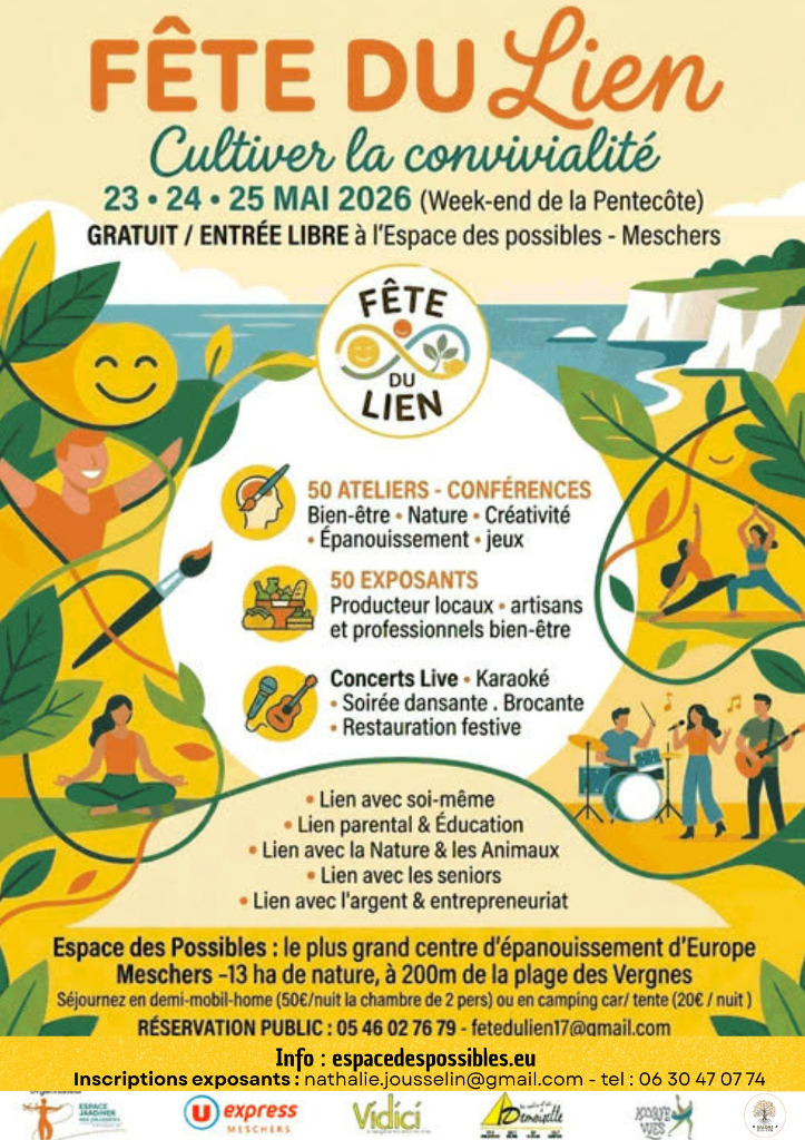 illustration Fete du lien ... Thérapies dont SHIATSU