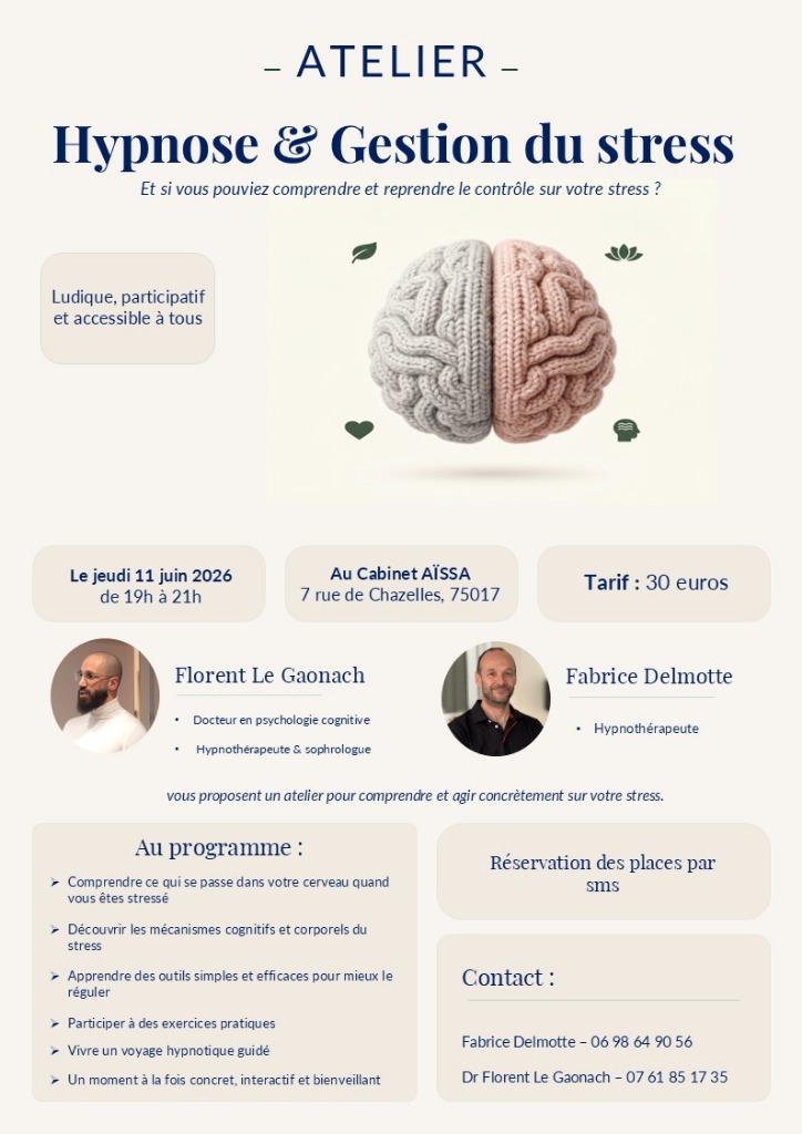 illustration Hypnose et Gestion du stress
