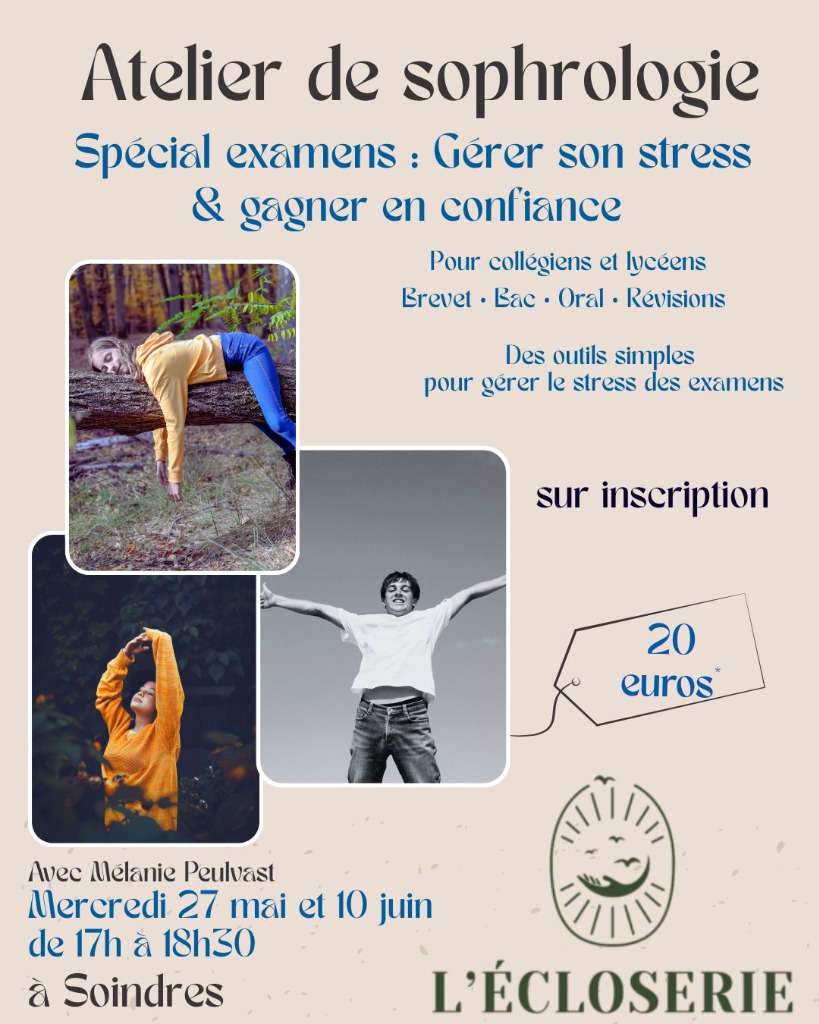 illustration Atelier sophrologie Spécial EXAMENS