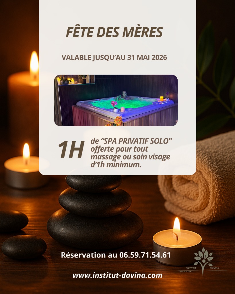 illustration 🌸 Offre Fête des Mères: 1h de spa offerte