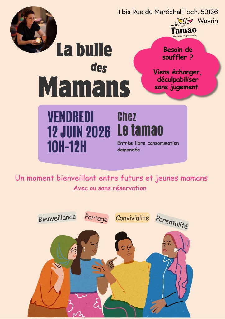 illustration La bulle des mamans