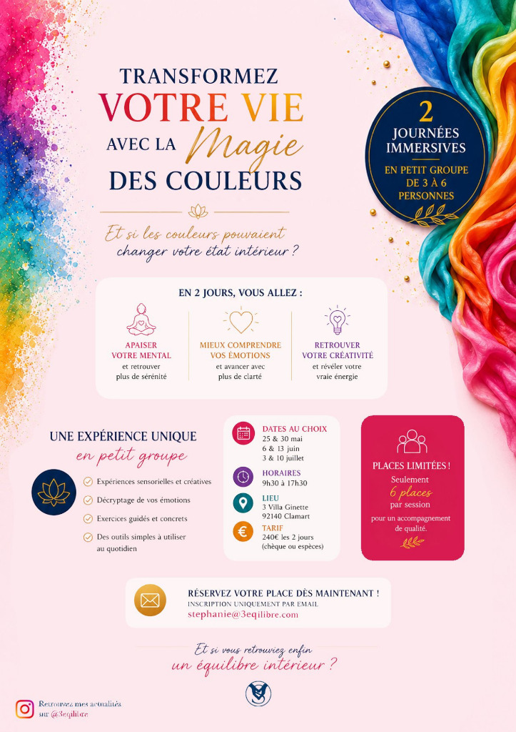 illustration Et si les couleurs pouvaient changer votre état intérieur ?