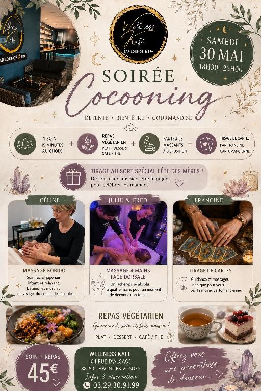 illustration Soirée Cocooning