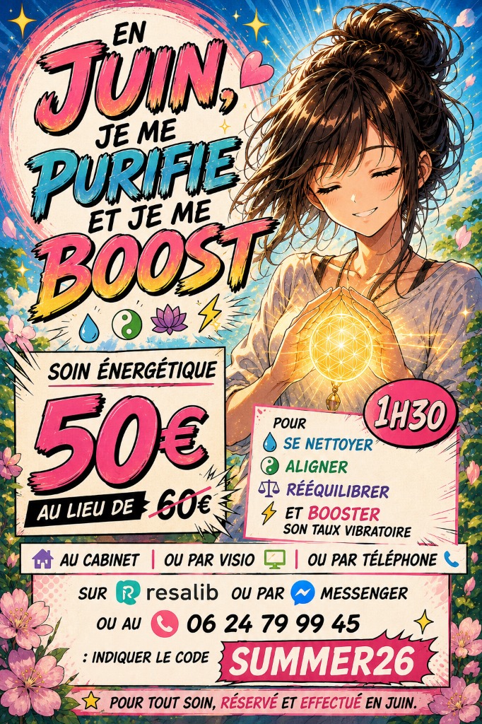 illustration En juin, soin énergétique à 50 eur au lieu de 60.