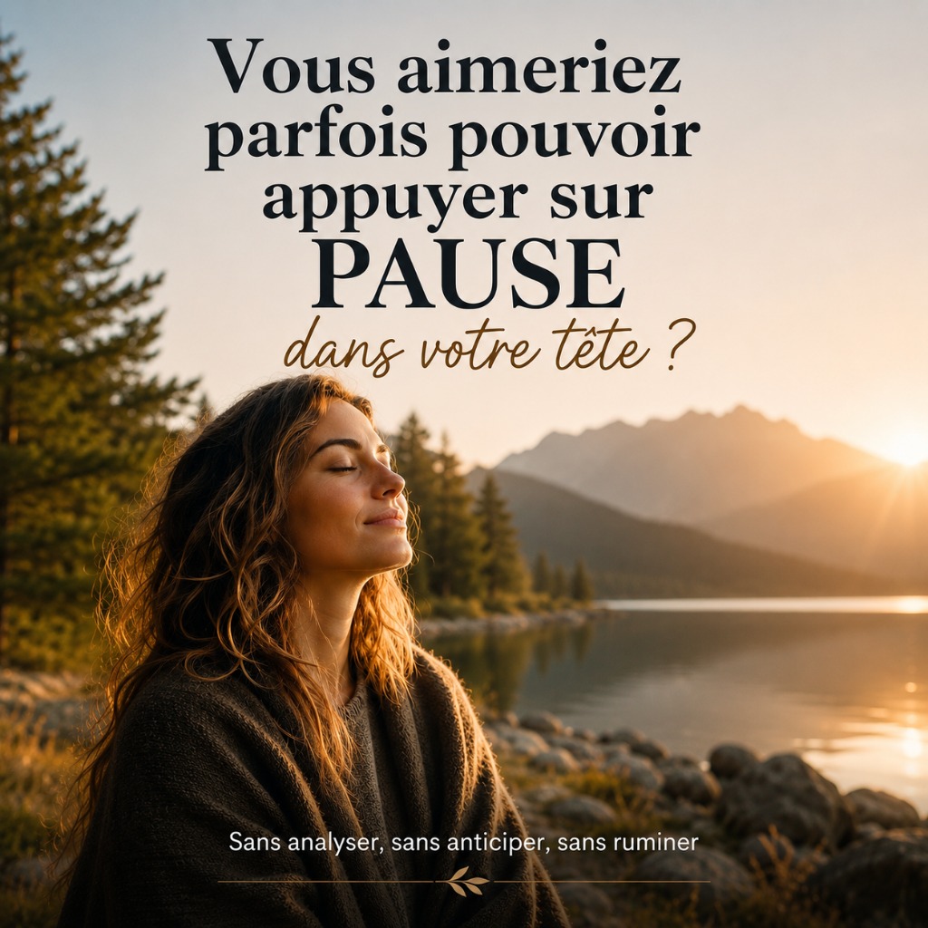 illustration Arrêter le flux incessant des pensées : un pas vers la liberté intérieure