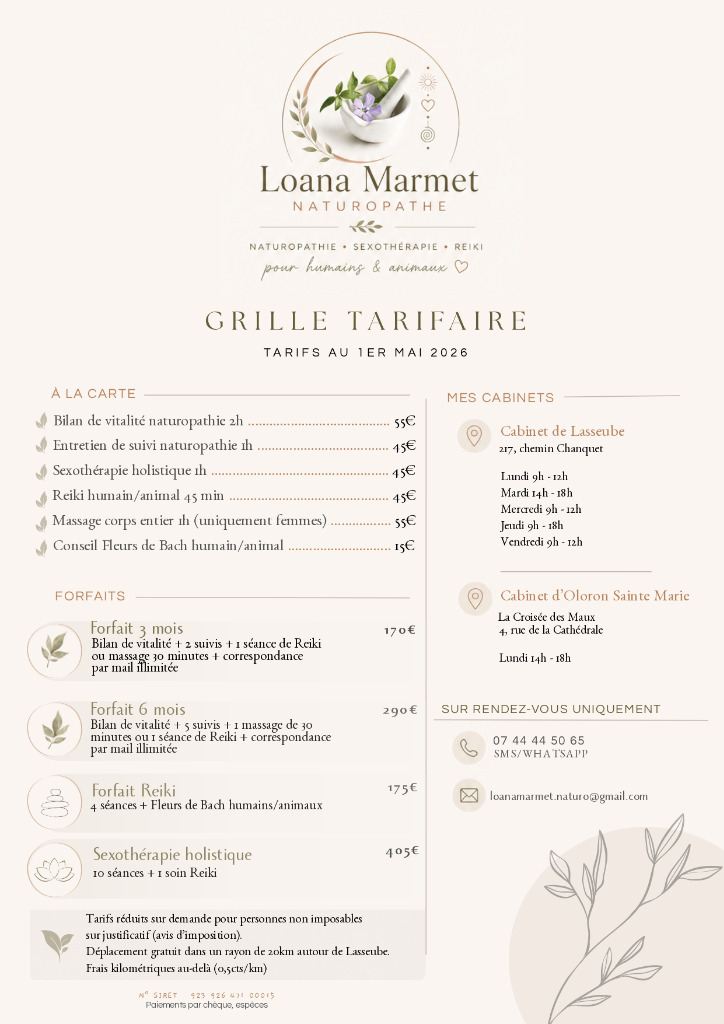 illustration Grille tarifaire