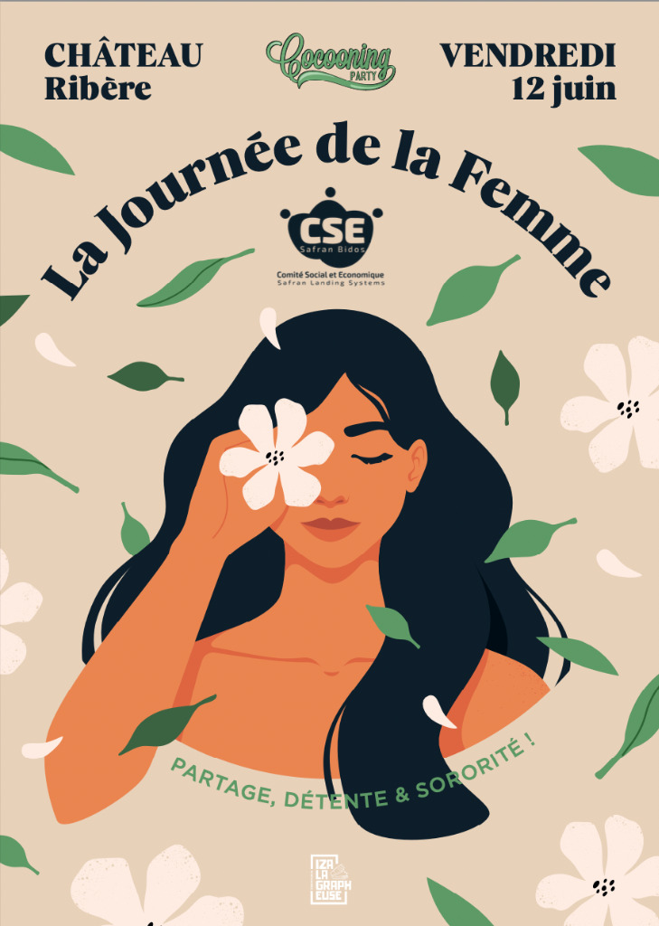 illustration Journée de la femme chez Safran le 12 juin