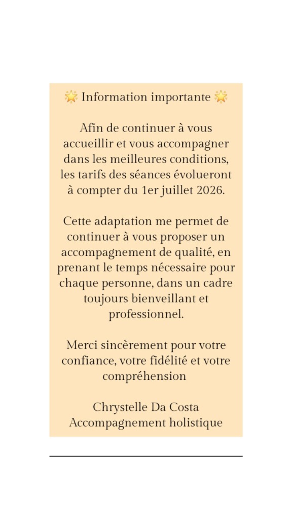 illustration Changement des tarifs au 1er juillet 2026