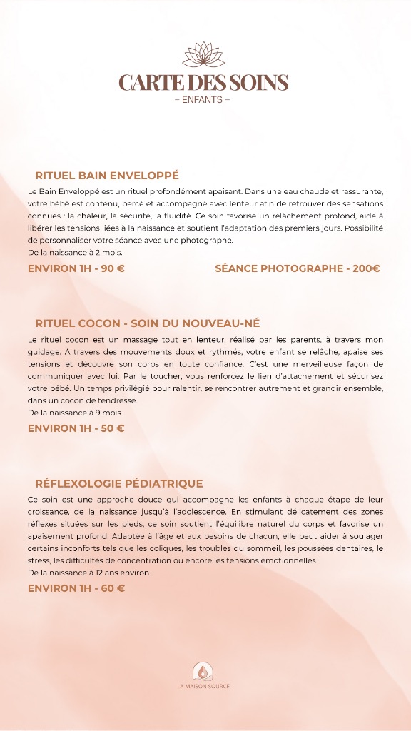 illustration CARTE DES SOINS - ENFANTS