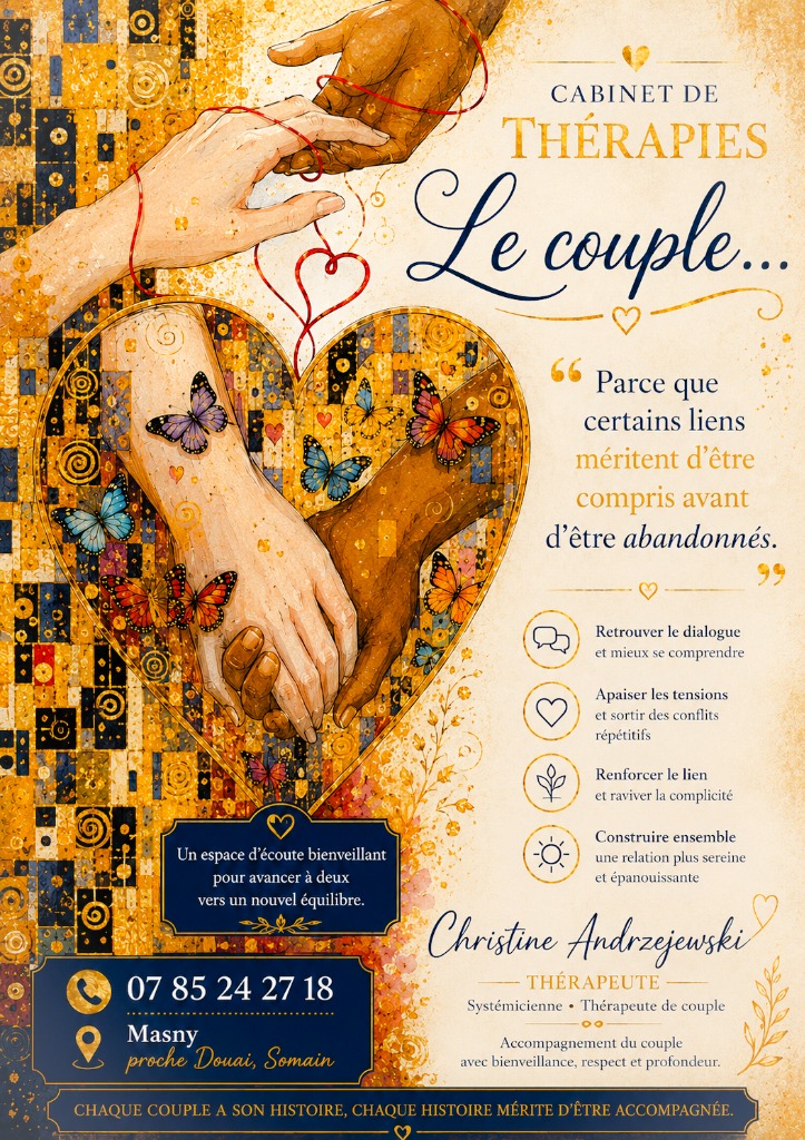 illustration J'ose ouvrir la porte pour une thérapie de couple