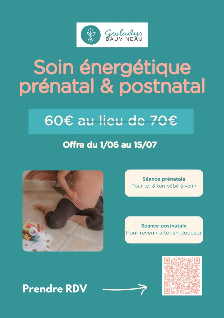 illustration Soin énergétique prénatal et postnatal