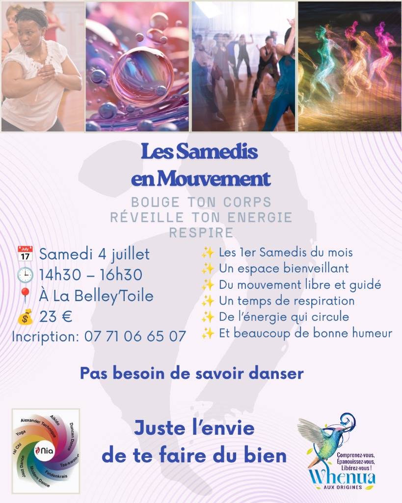 illustration Les Samedis en Mouvement de juillet 2026