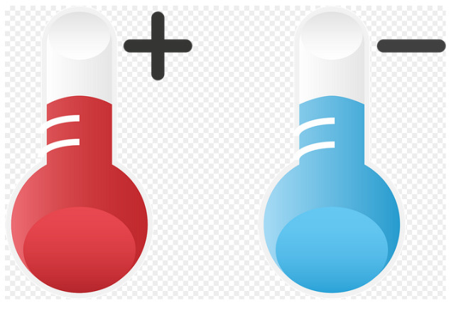 illustration Temperature et grand ecart :comment s' adapter