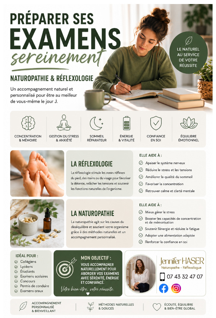 illustration préparer ses examens en Naturopathie