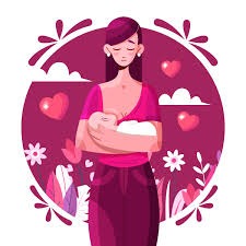 illustration Le post-partum